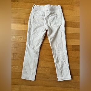 Madewell perfect vintage jeans - size 25 petite - white